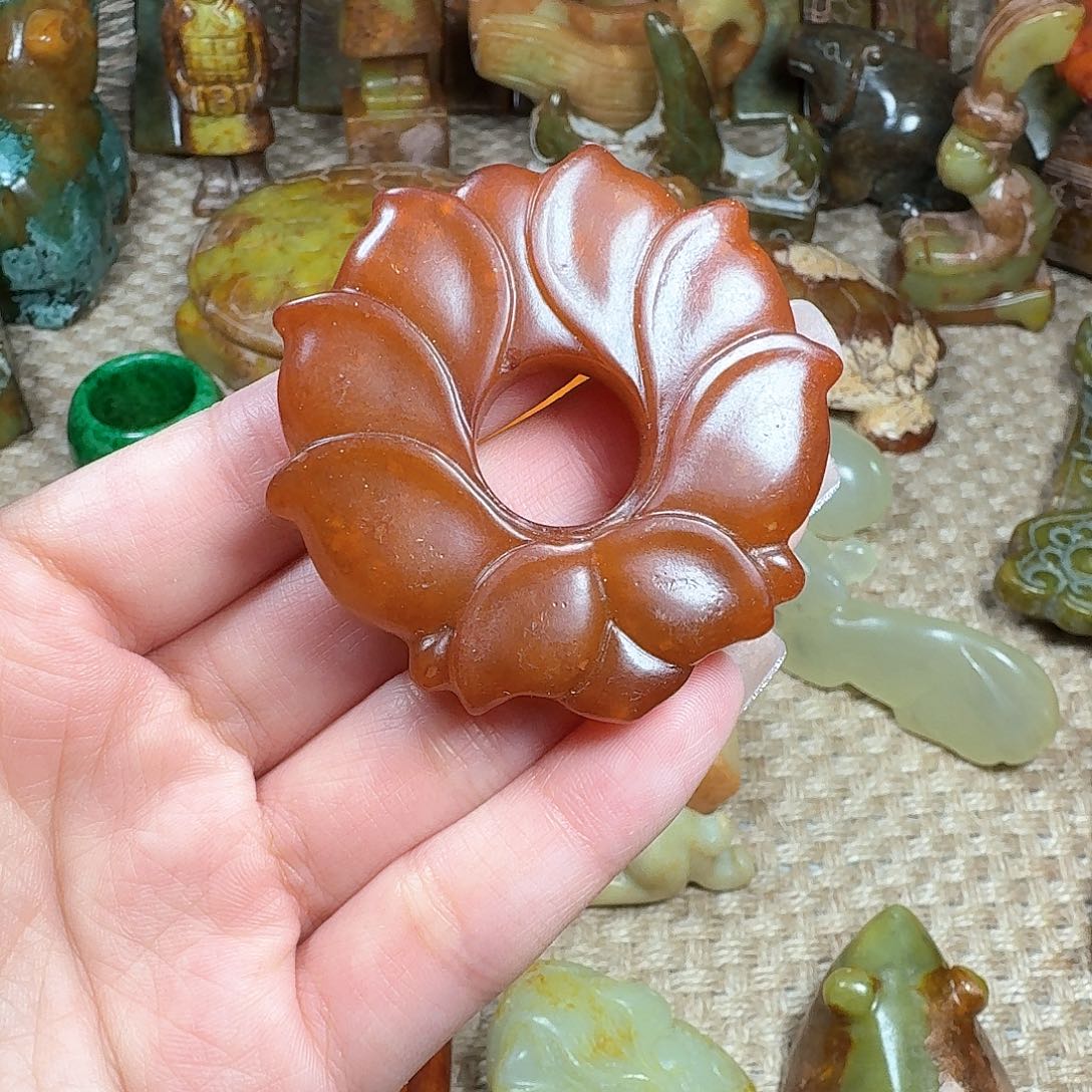 白玉菩提吊坠挂件