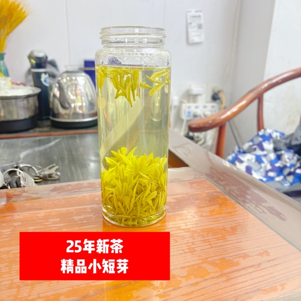 H60款25年新茶安吉产地明前精品小芽黄金芽甘甜爽口250g/500g罐装