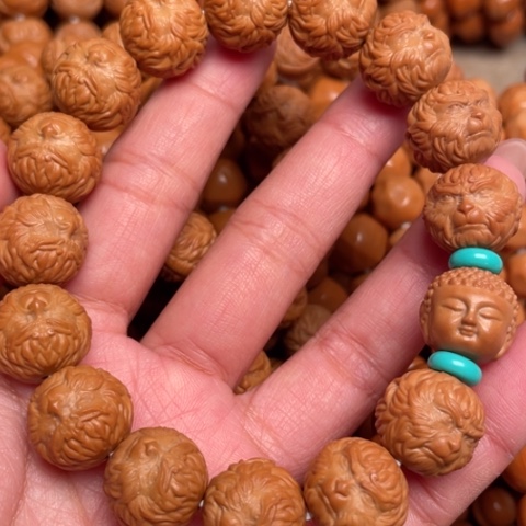 【闪购商品】猴头核桃手串嗯**呦斗战圣佛15+