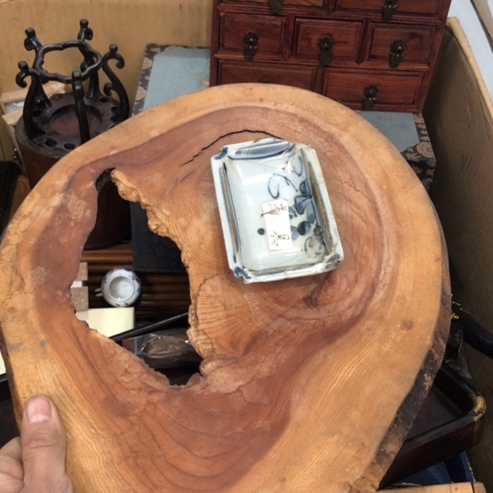 陶瓷孤品单件车里拍