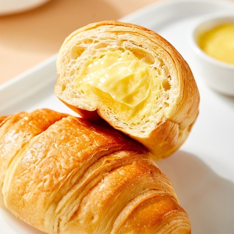 【可颂面包团SS】牛奶可颂面包咸沙拉夹心 2比1兑换 网红休闲面包