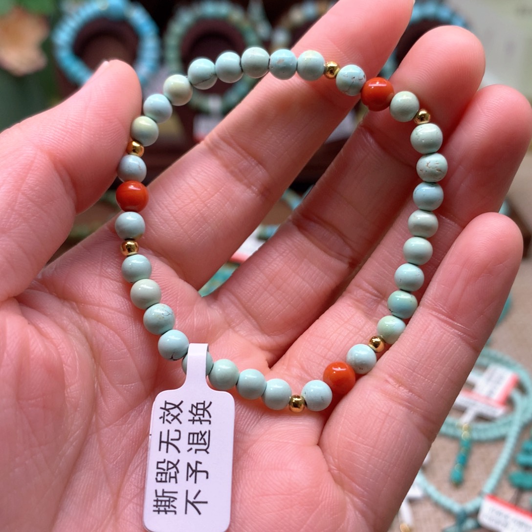 绿松石配饰未镶嵌