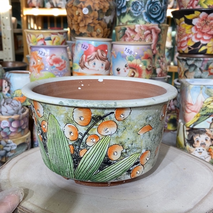 红陶景德镇艺术手绘作品