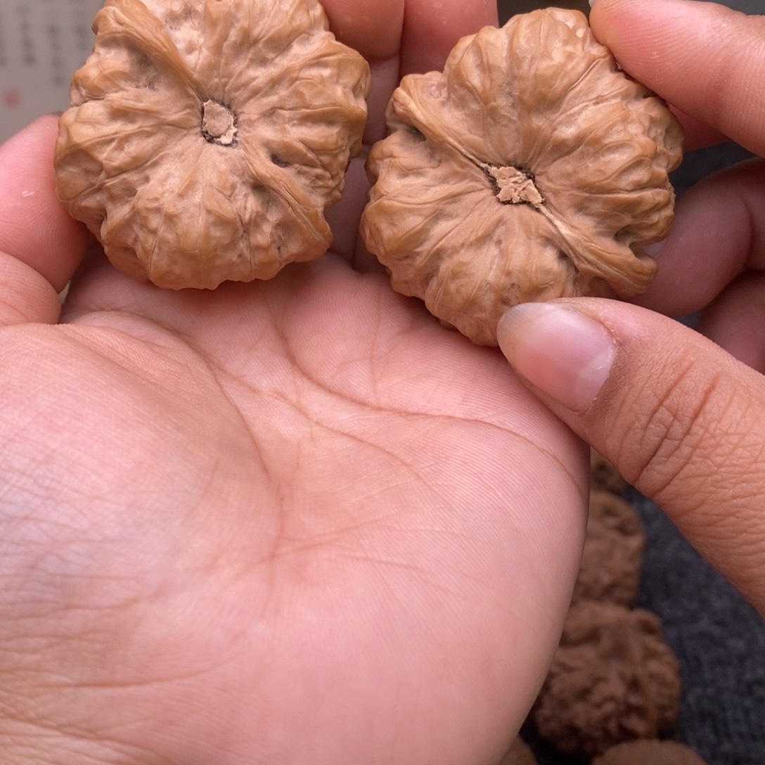 文玩核桃把件43蛤蟆头