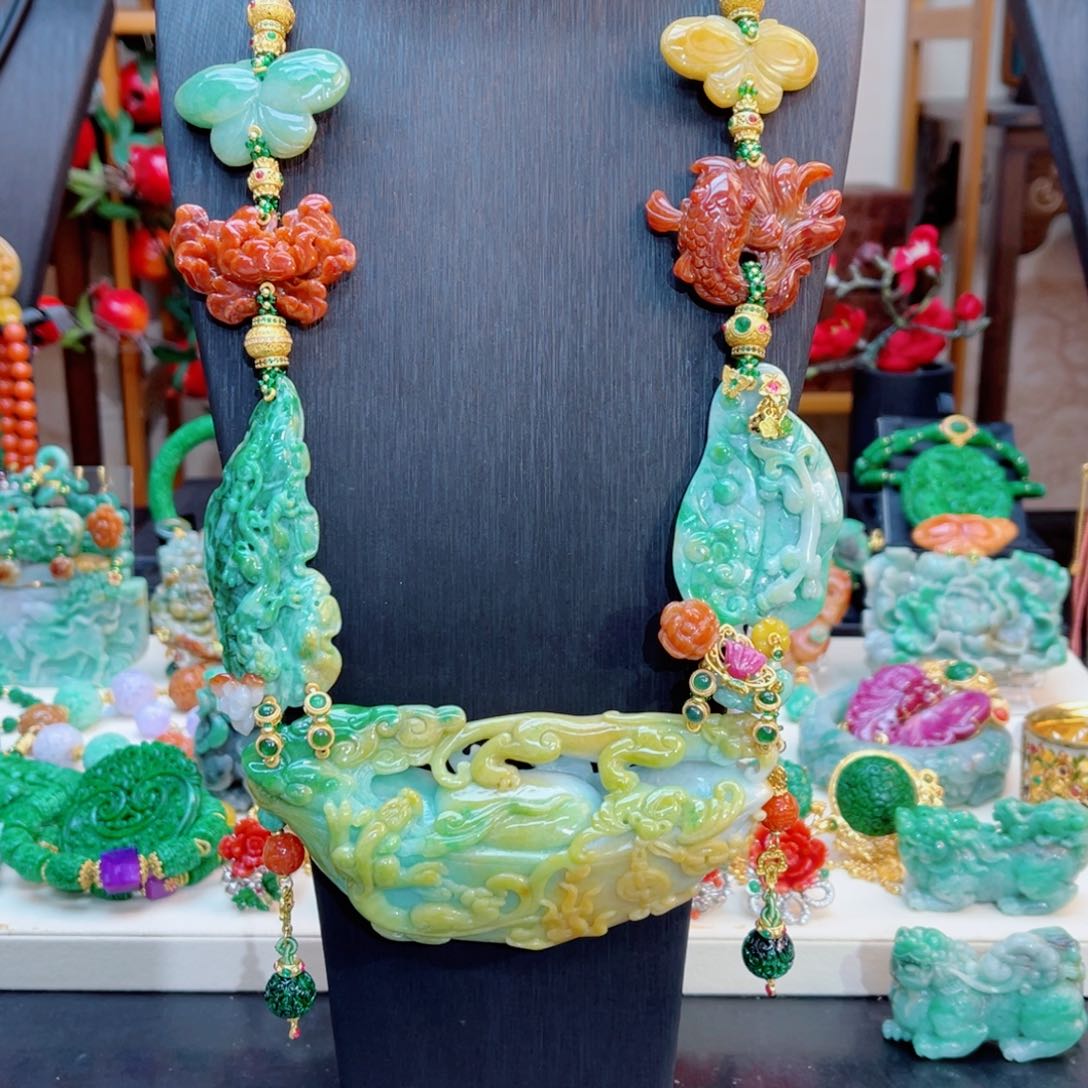 翡翠颈饰合金48小时鉴赏期