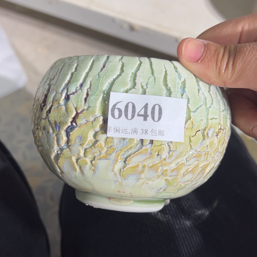 陶瓷口9高8 景德镇手工花盆