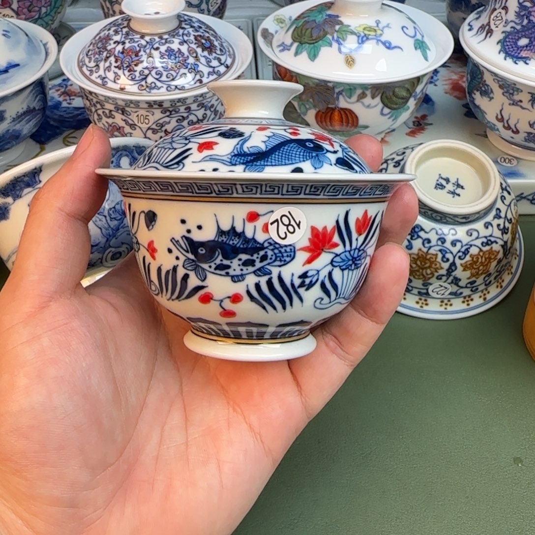 彦祖纯手工手绘茶具182