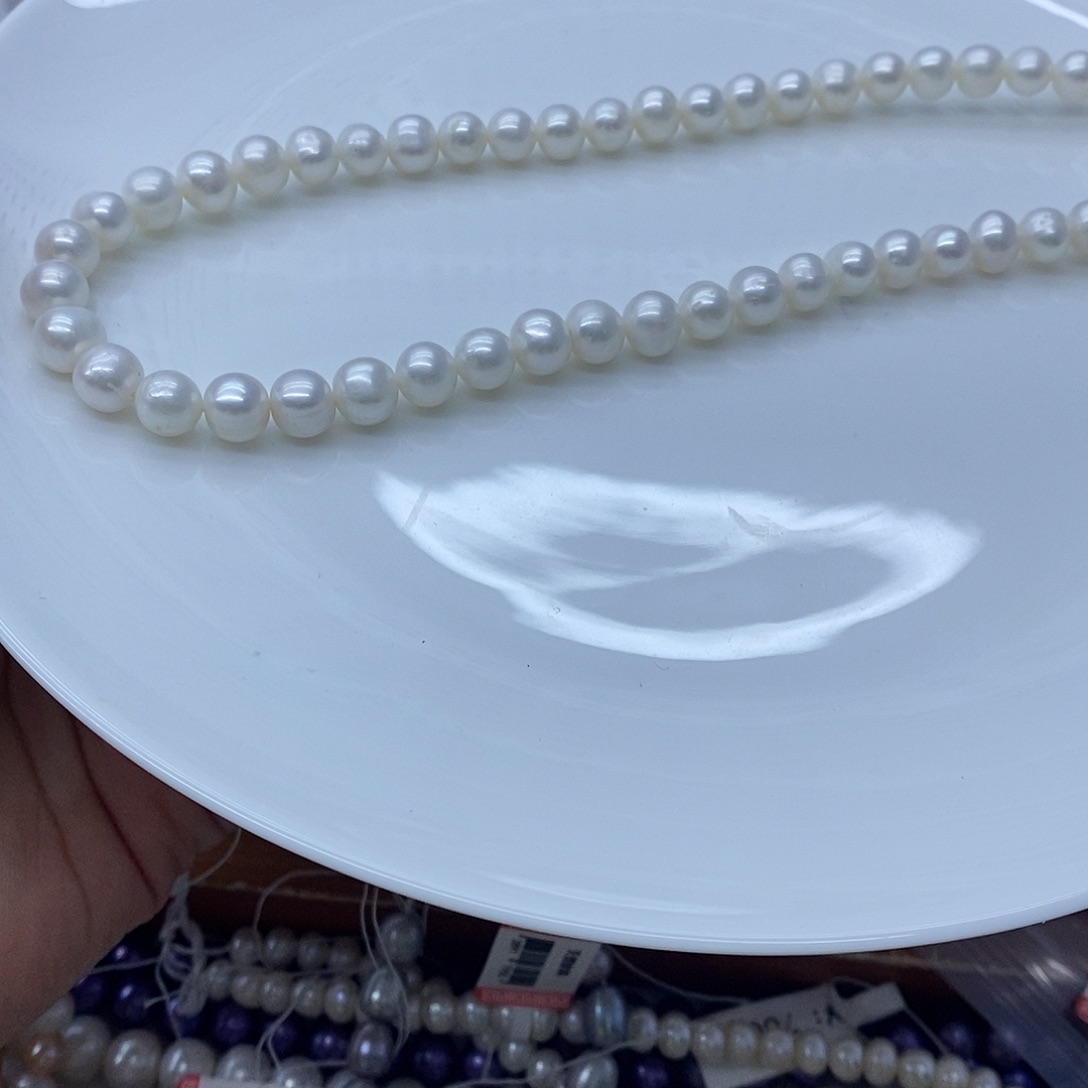 淡水珍珠项链未镶嵌