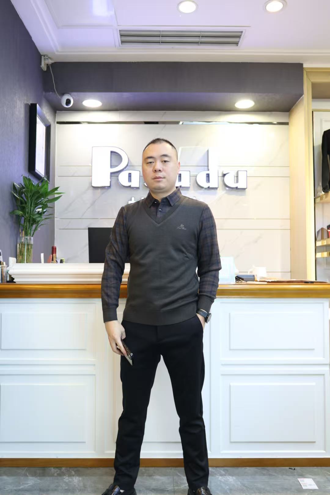 帕萨度男士商务休闲假两件衬衫KD224418