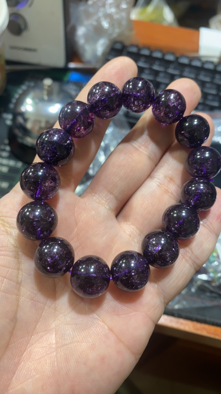 B  211 卡14 紫超手链