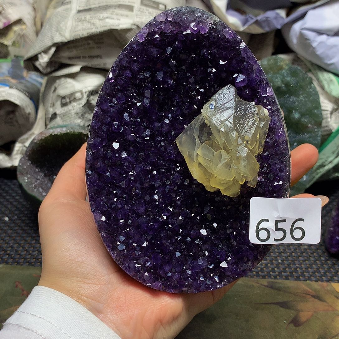 紫晶大型摆件（非配饰）未镶嵌风**幻