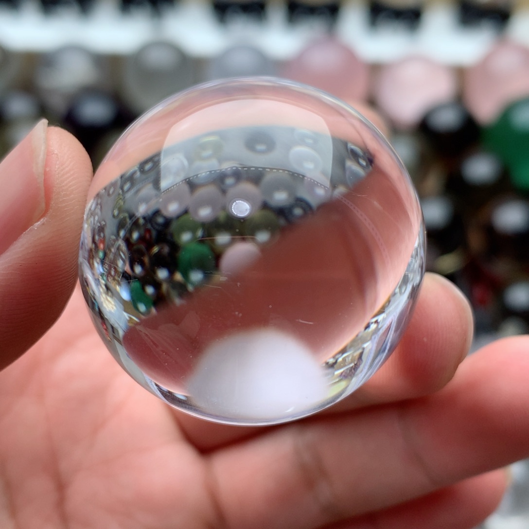 【闪购商品】水晶天然水晶球摆件未镶嵌小*子