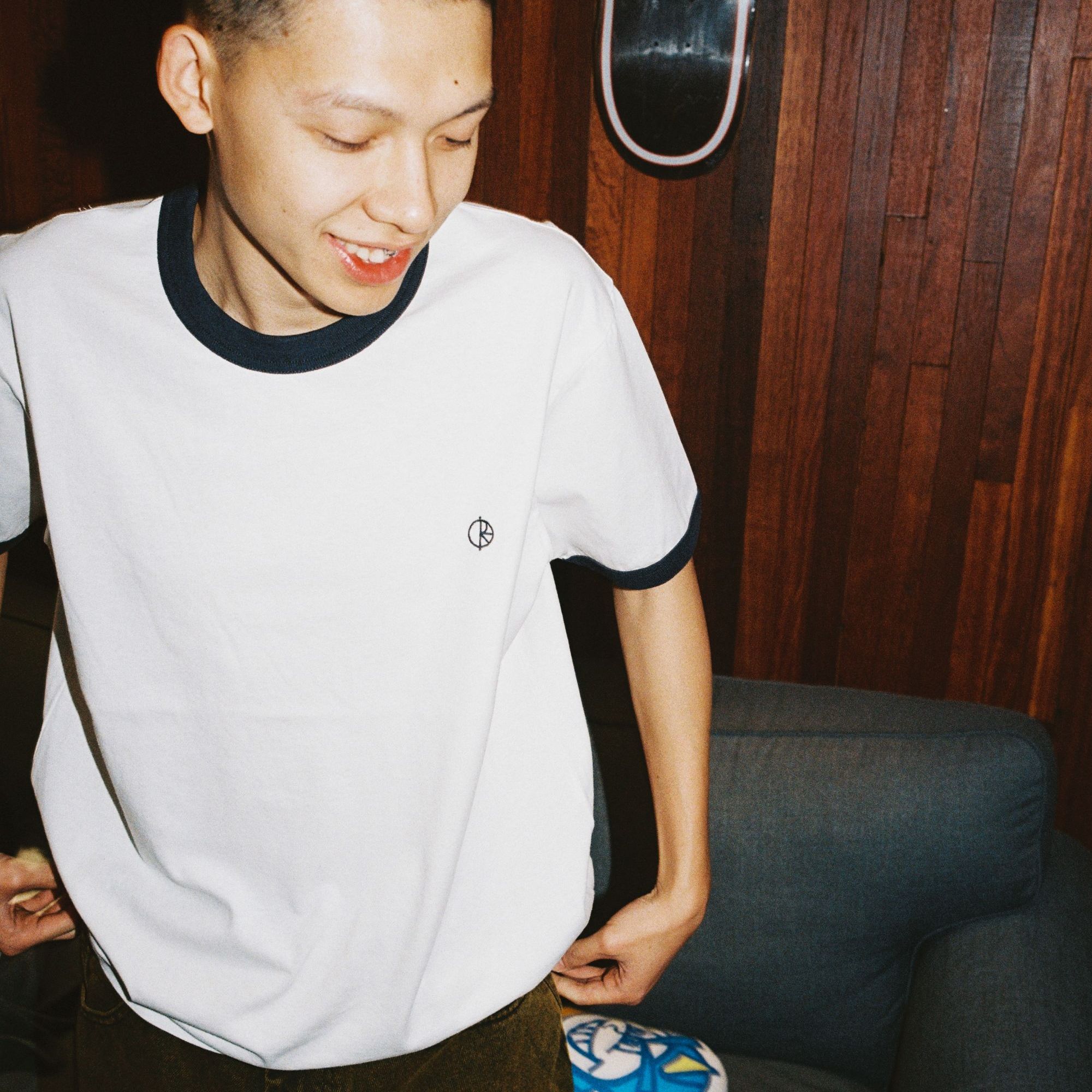 Polar Skate Co Ringer Tee 小众慵懒撞色纯棉休闲滑板短袖T恤