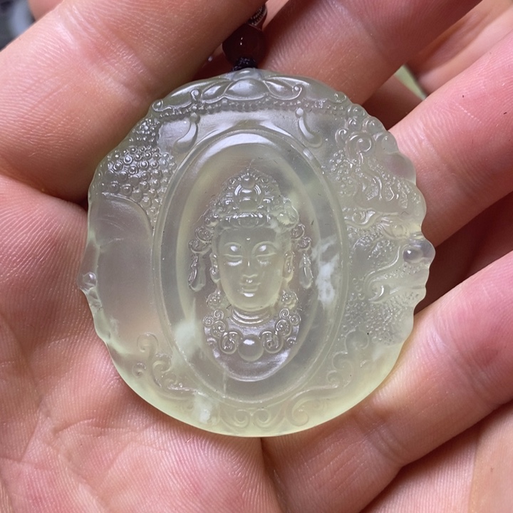 岫玉天然岫玉挂件未镶嵌