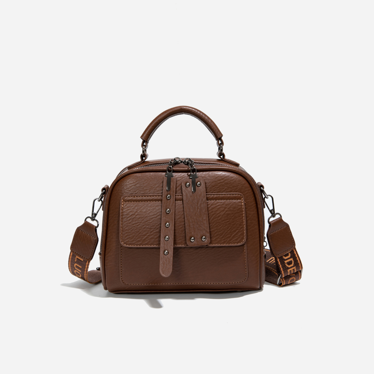 单根拉链通勤风单肩款耐磨女士斜挎包时尚