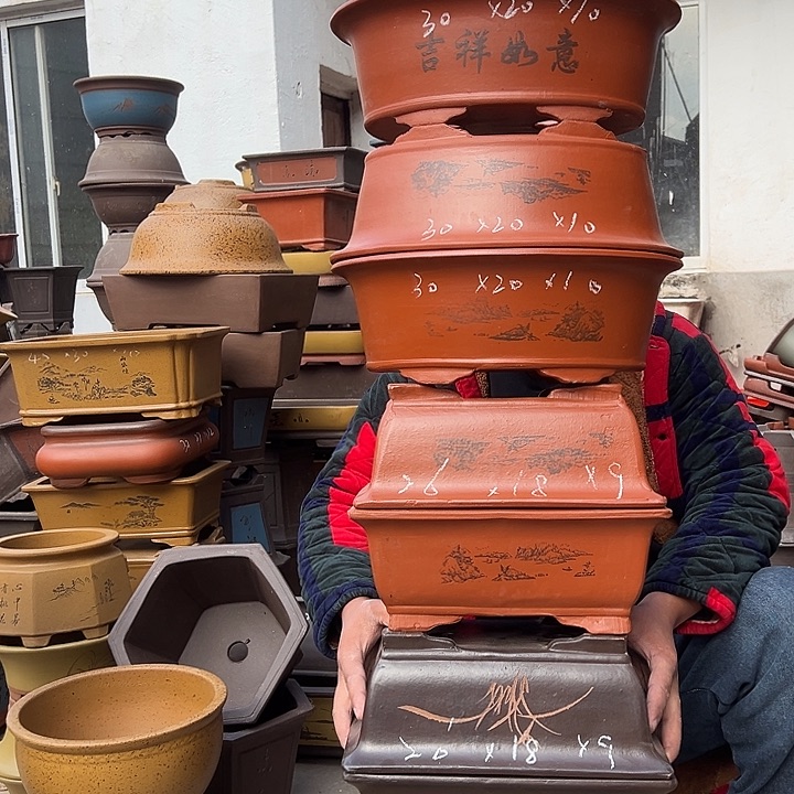 花盆紫砂紫砂花盆