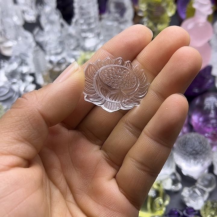 水晶摆件未镶嵌吊坠