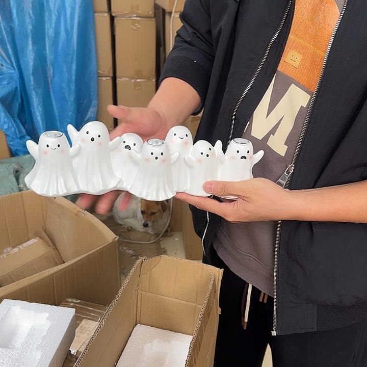 树脂树脂阿飘烛台