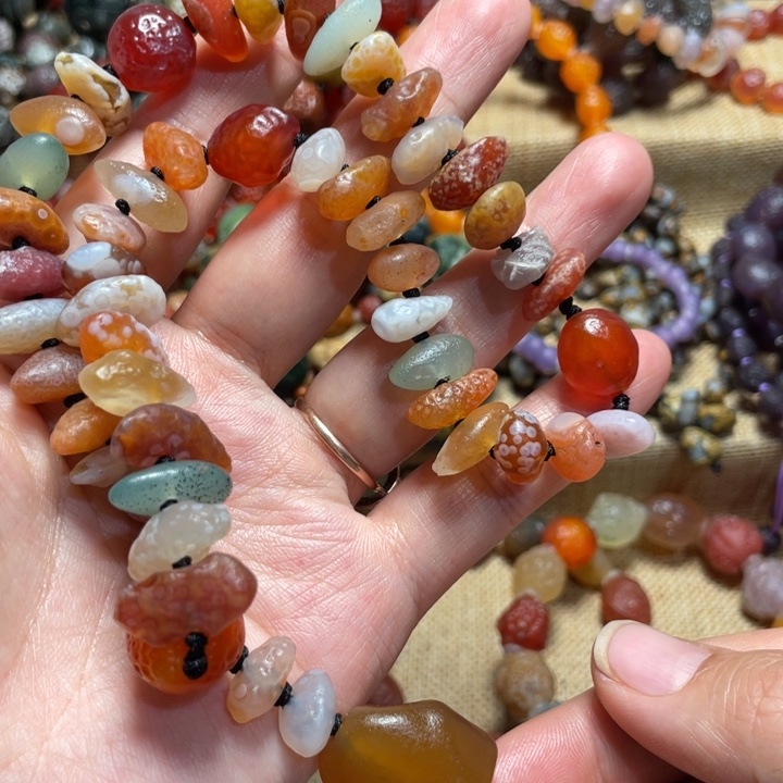 玛瑙/玉髓合金手链