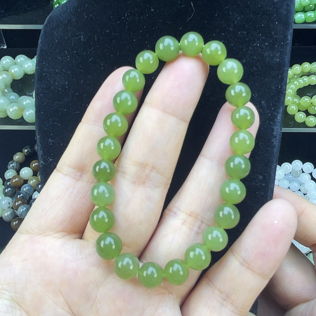 和田玉未镶嵌手链27