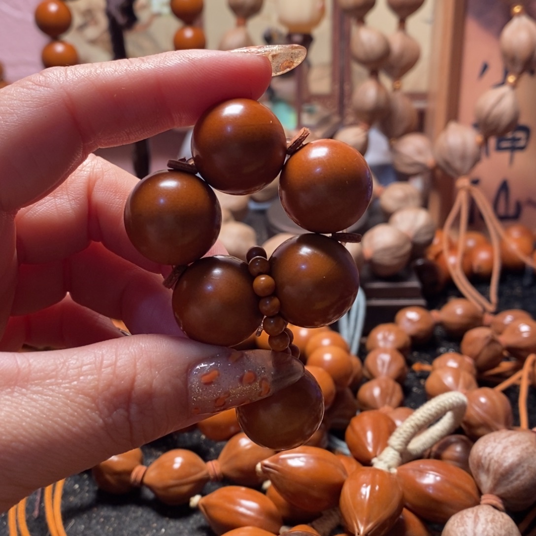 橄榄核手串/手链光珠手捻