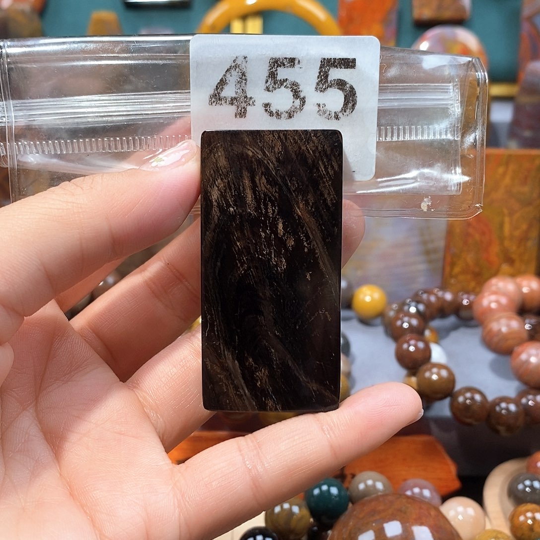 硅化玉天然北票硅化玉牌子未镶嵌