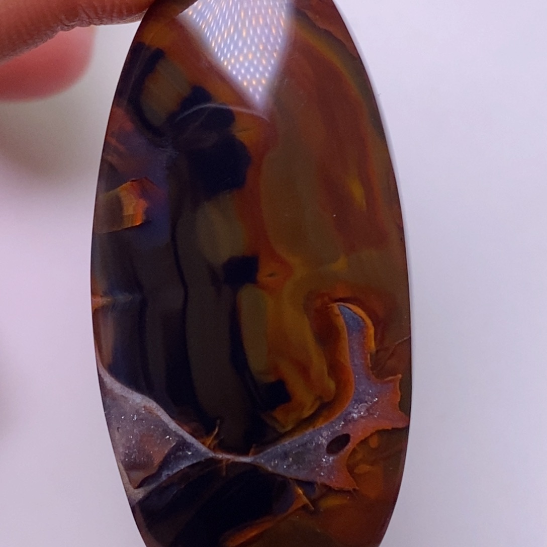 玛瑙/玉髓未镶嵌吊坠(不含链)