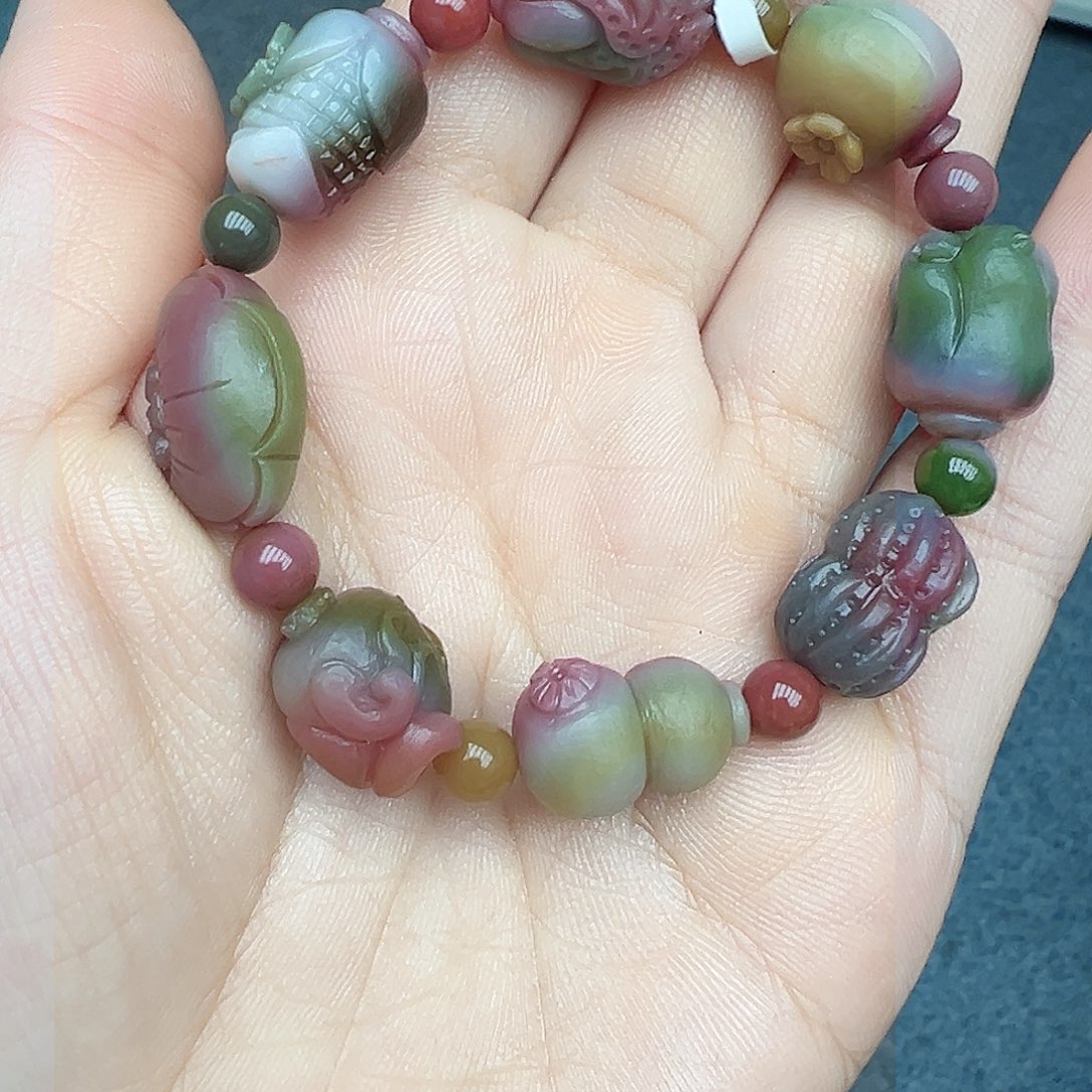 定制石英质玉盐源未镶嵌用****5