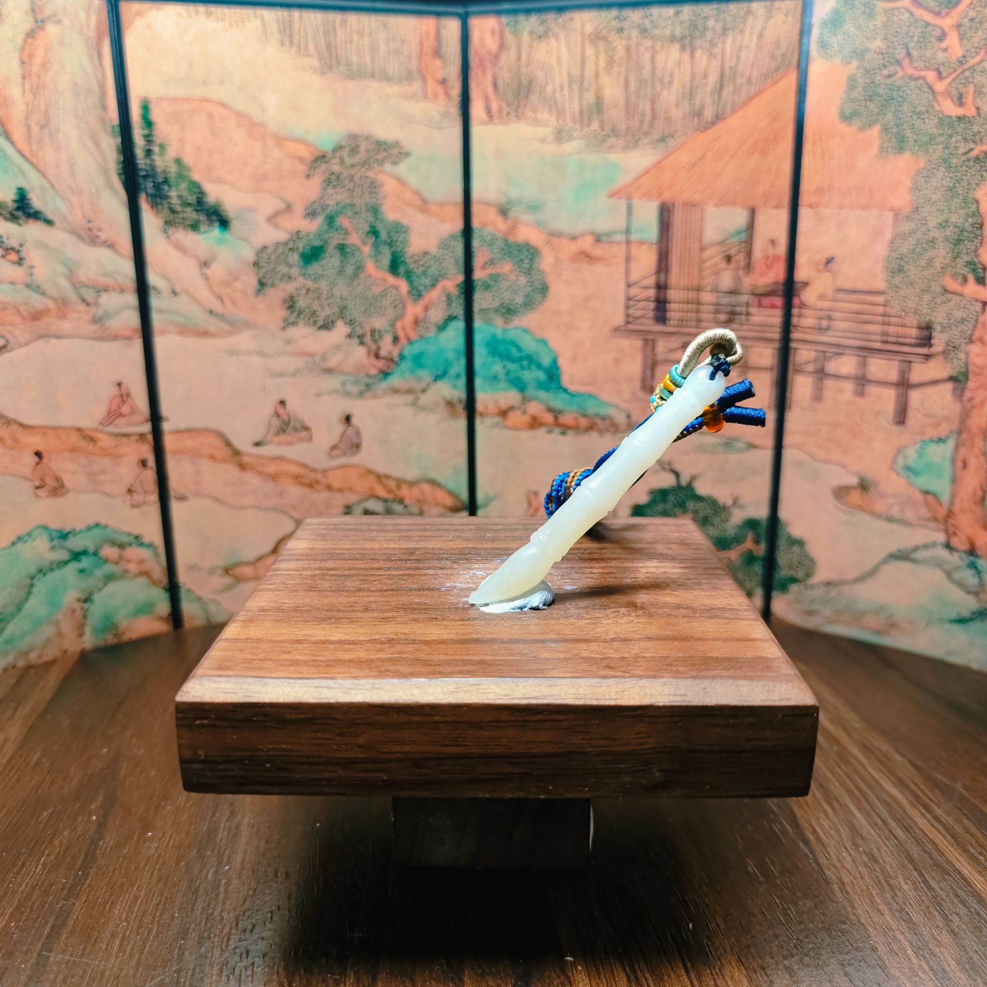 Y和田玉文昌笔吊坠0505