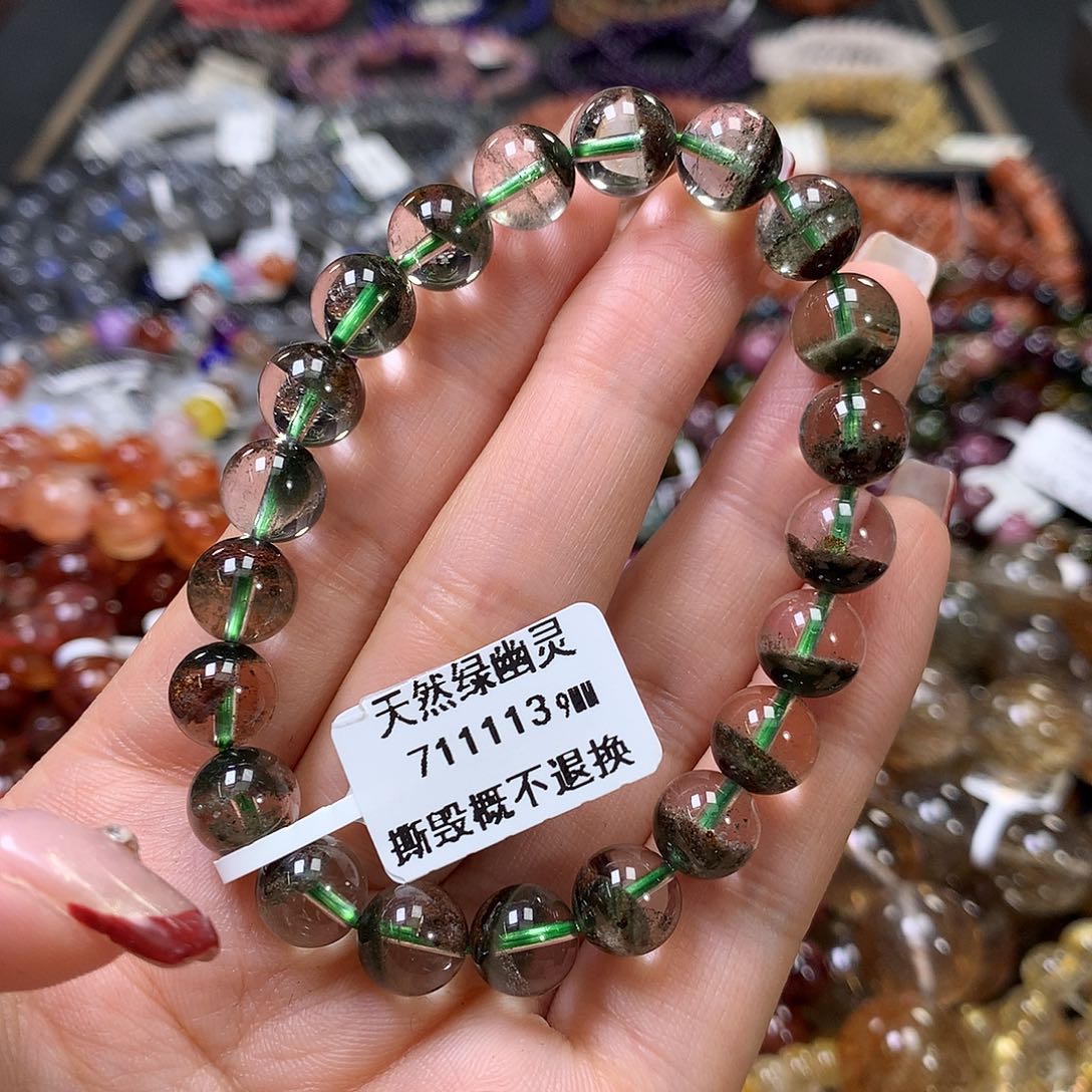 水晶手链未镶嵌，