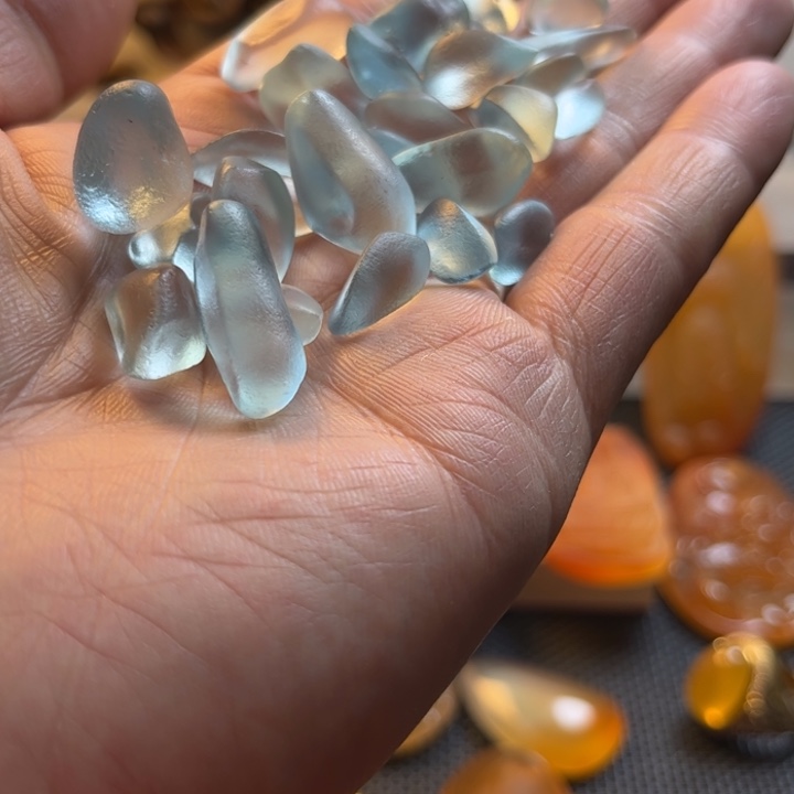 石英质玉颈饰未镶嵌用****5