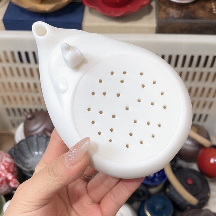 紫砂公道杯素烧壶承