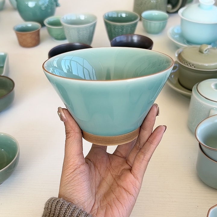 小米茶器龙泉青瓷