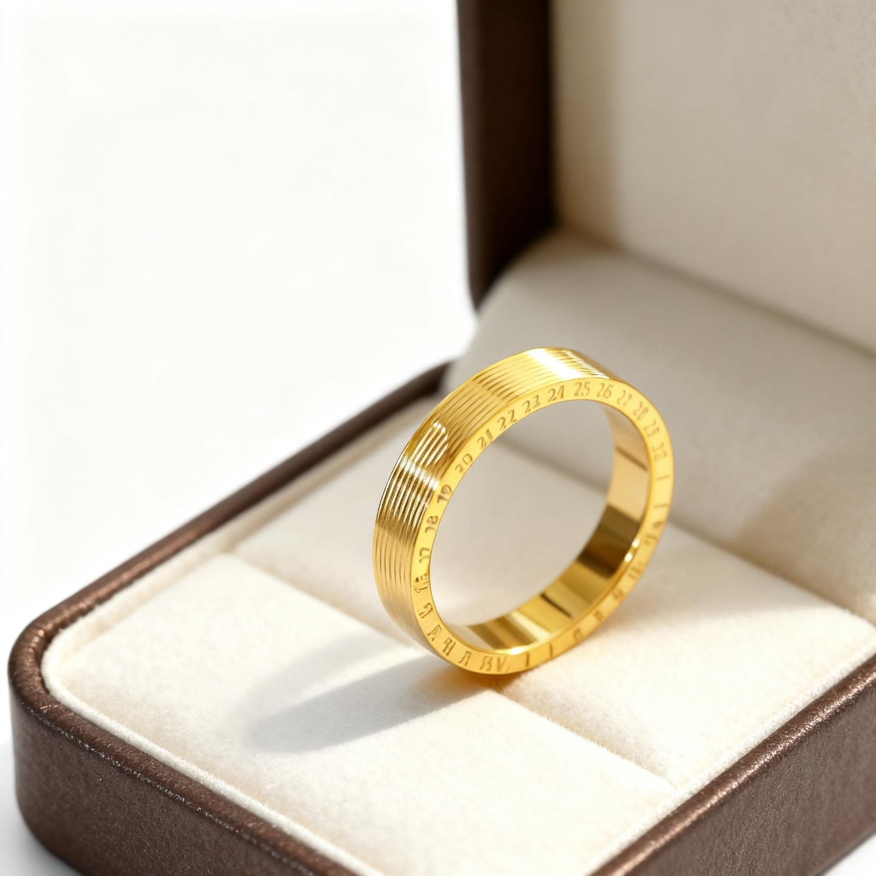 钛钢戒指 复古百搭爱心素圈时尚指环可做情侣戒指