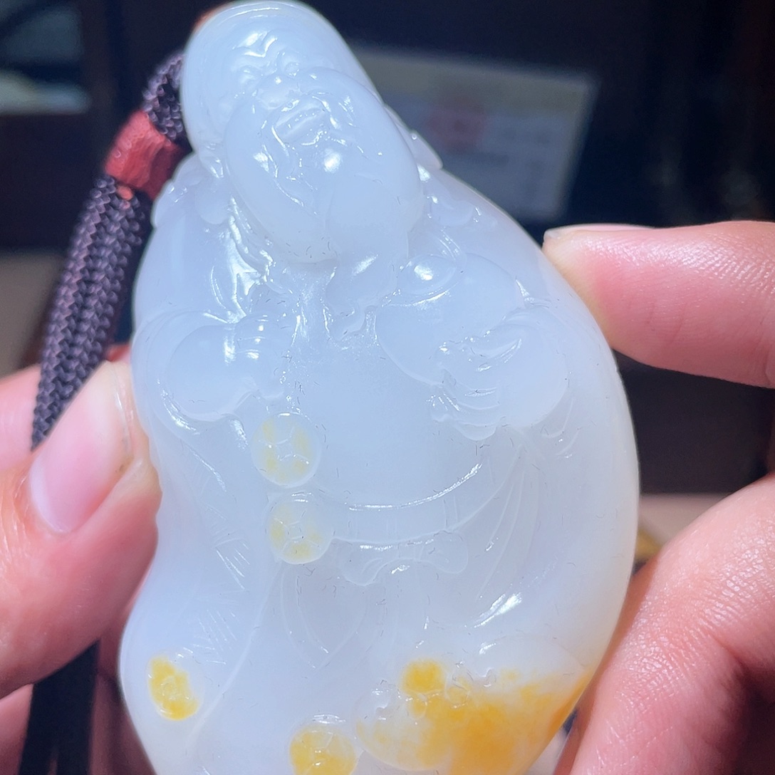 和田玉颈饰未镶嵌A7