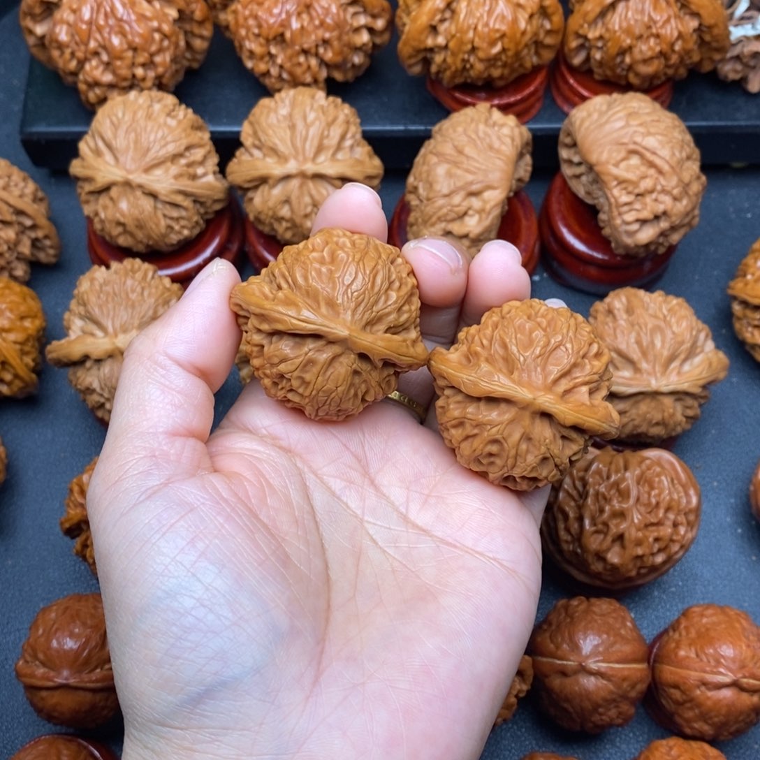 M***e把件文玩核桃42宫灯