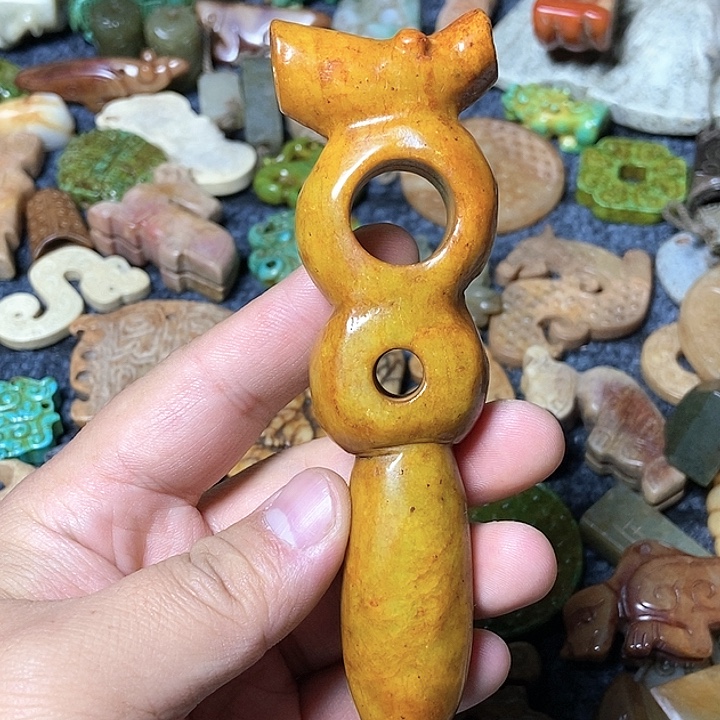 和田玉未镶嵌颈饰5