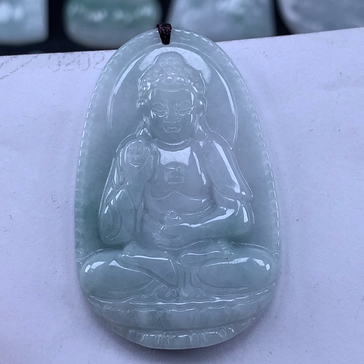 颈饰未镶嵌翡翠阿弥陀佛