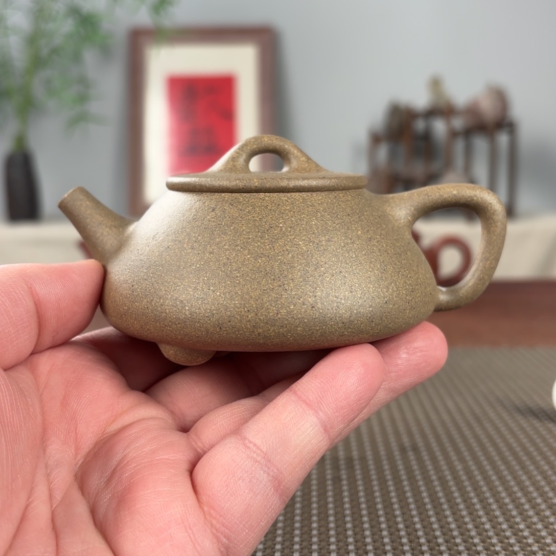 紫砂茶壶微瑕黄龙山原矿紫砂壶