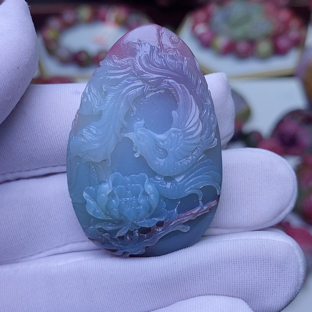 玛瑙/玉髓珠宝奇石未镶嵌苹*果盐源玛瑙定制