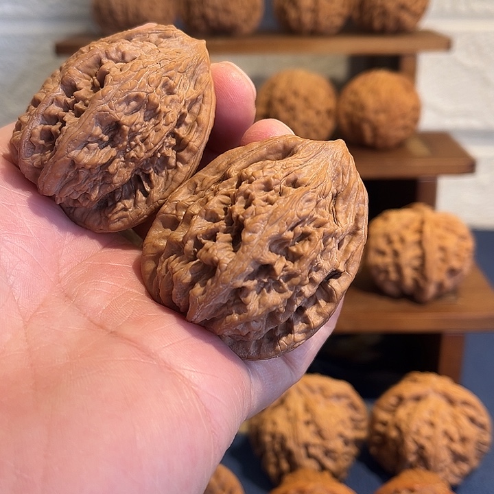 吊坠文玩核桃虎头