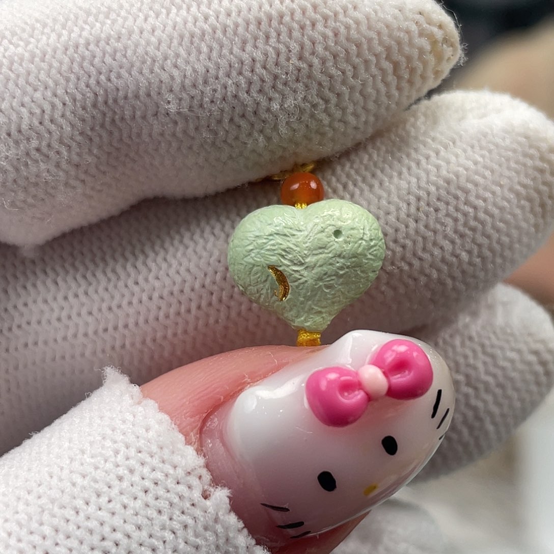 绿松石未镶嵌挂件