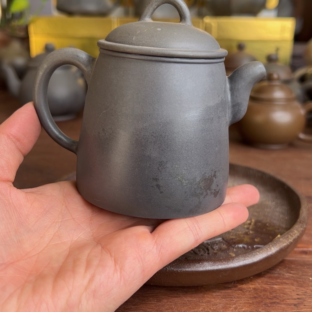 贵台龙窑柴烧茶壶A32