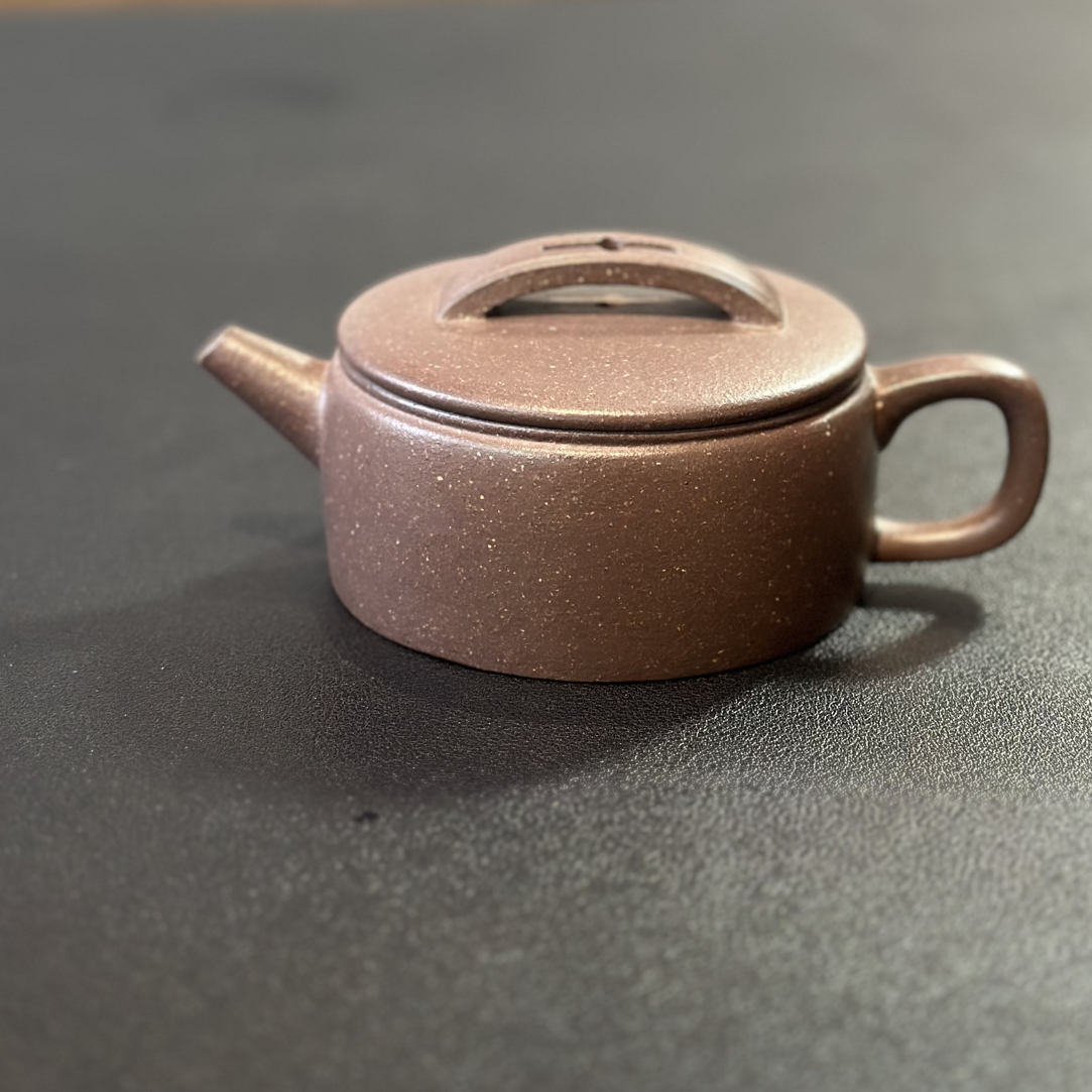 老紫泥古朴实用大口汉瓦•容量140毫升