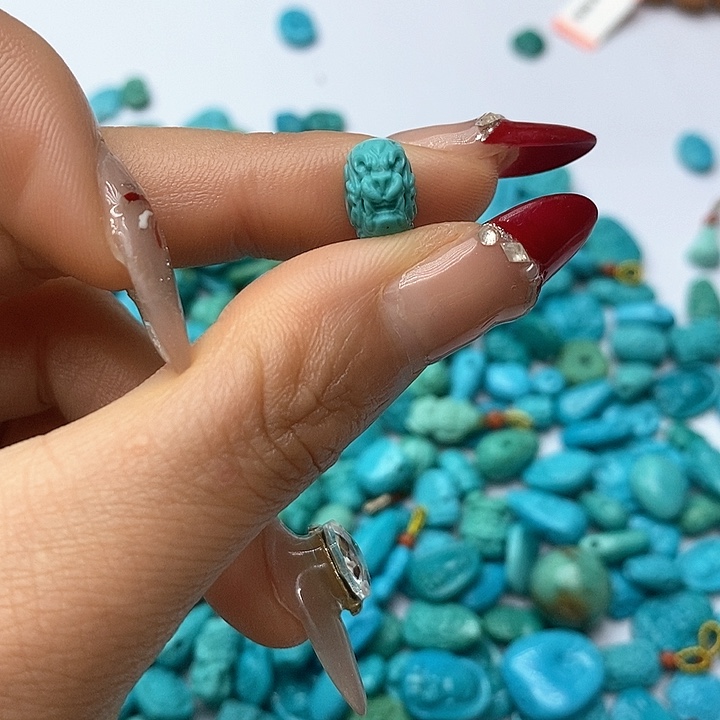 绿松石珠宝奇石未镶嵌