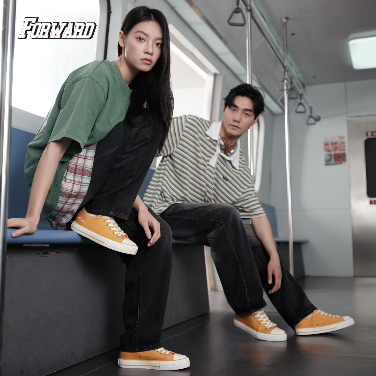 前进夏季透气帆布鞋男女布鞋百搭板鞋休闲运动鞋新款-女款300001