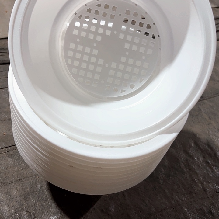 20公分白色韩盆13个