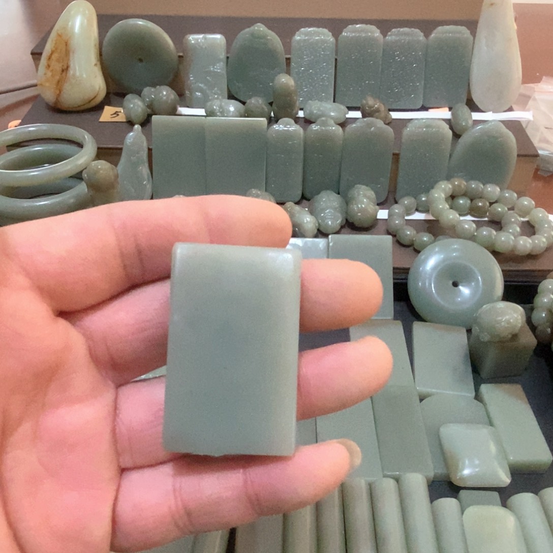 和田玉颈饰未镶嵌塗*6