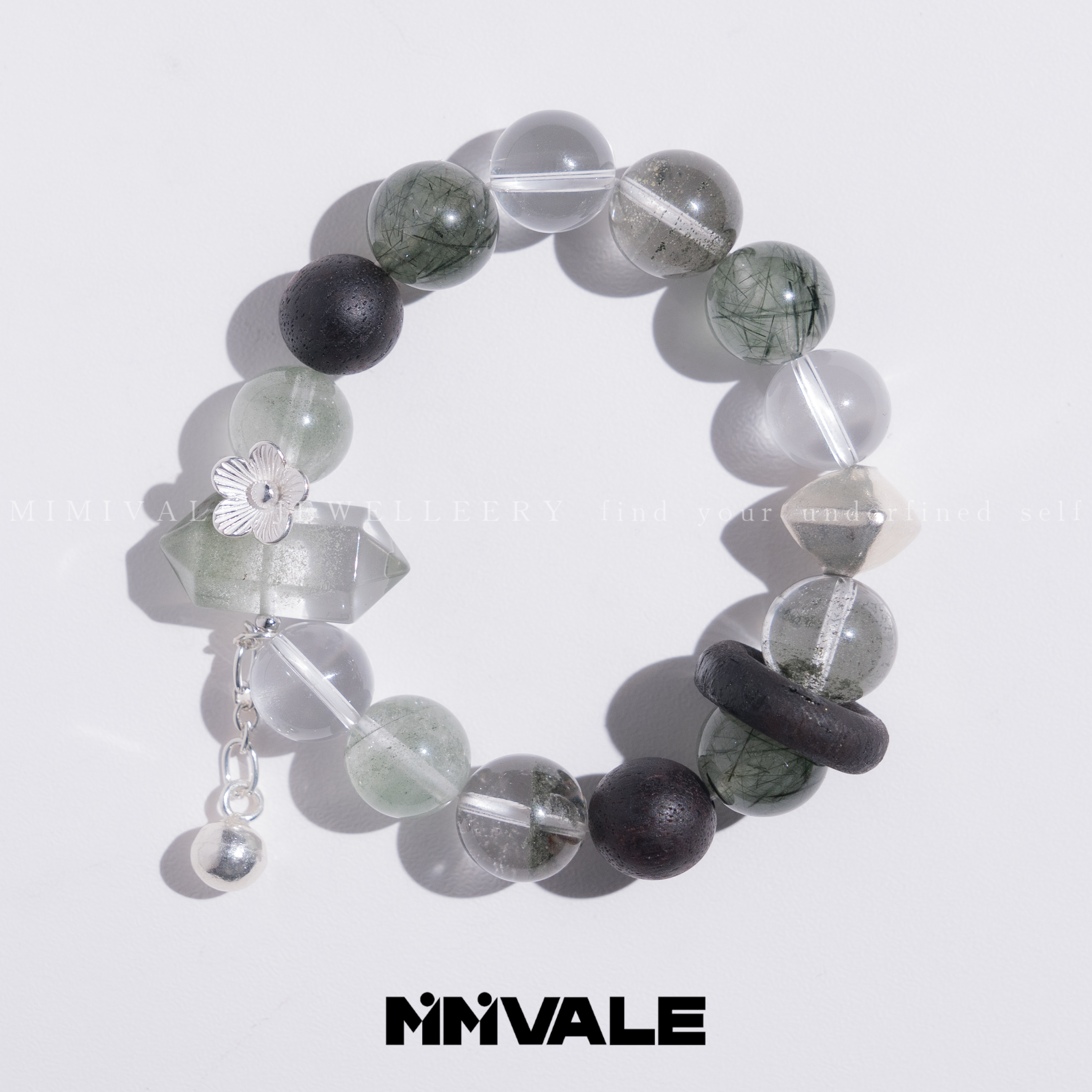 秘密山谷【春未绿】原创绿幽灵双尖千层纱绿幽灵降真香手串MMSG8321