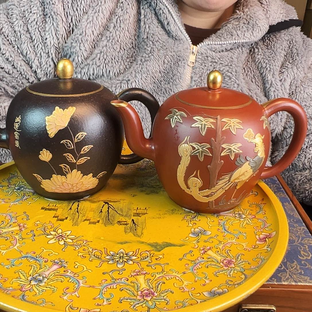 茶壶紫砂用****4紫砂壶手工